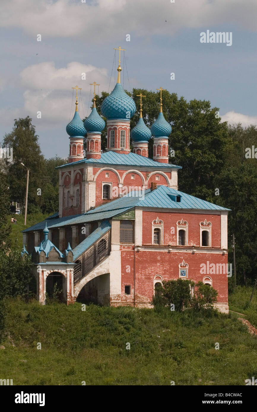 An old Cathedral along the Volga River Stock Photo - Alamy