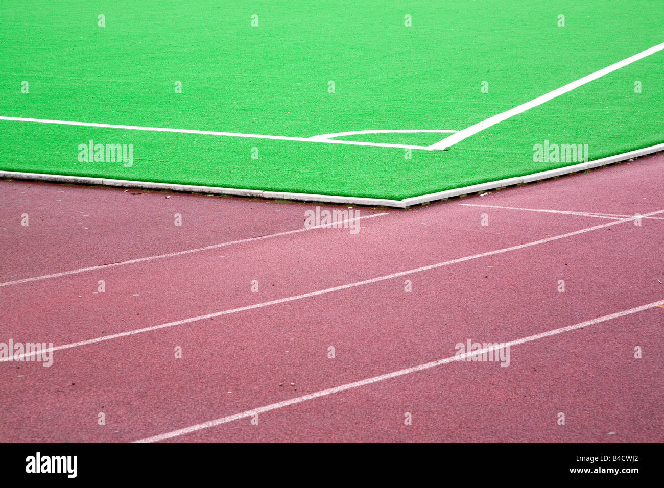 Football pitch running track hires stock photography and images Alamy