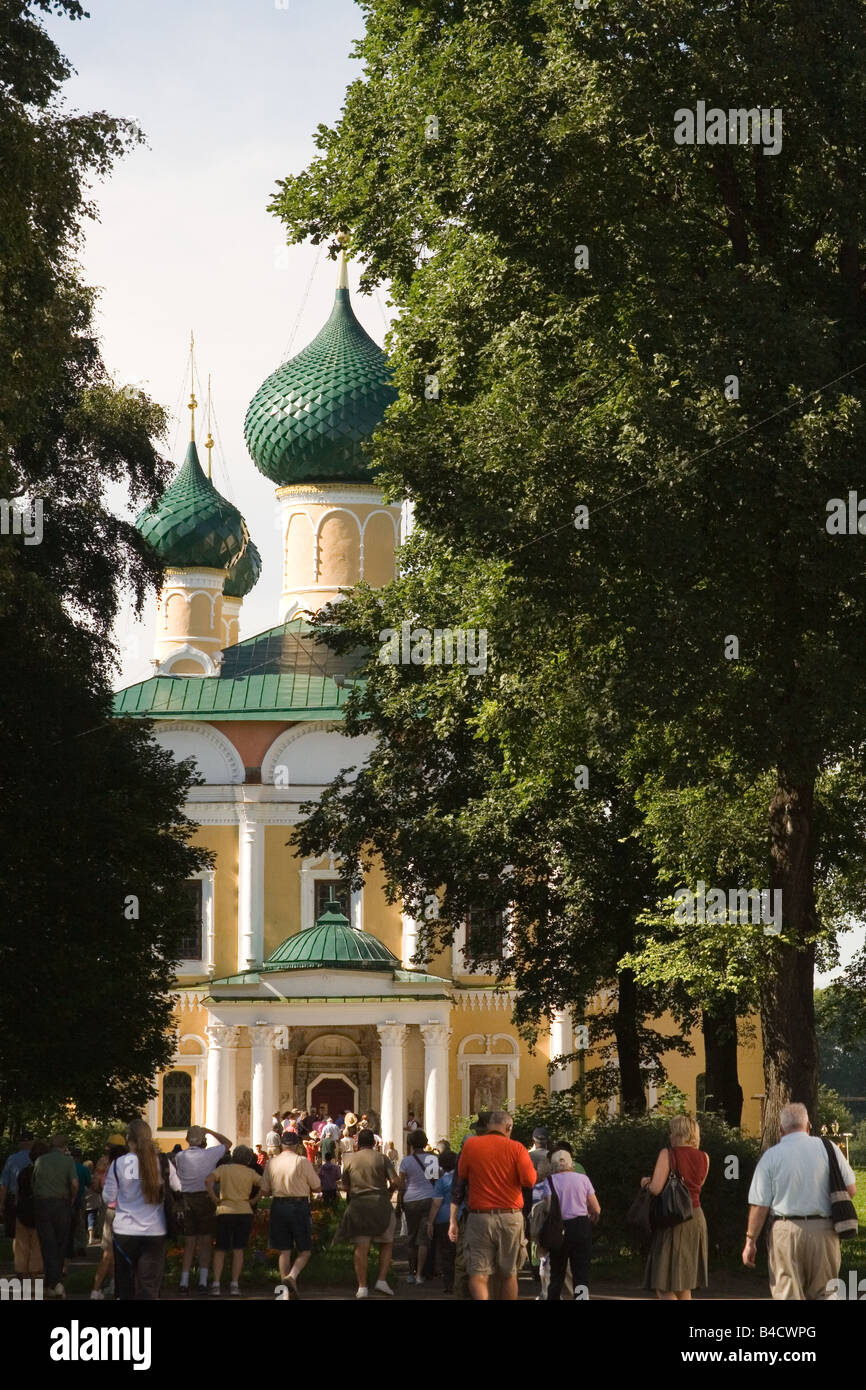 Church of Transfiguration in Uglich, Russia. Stock Photo