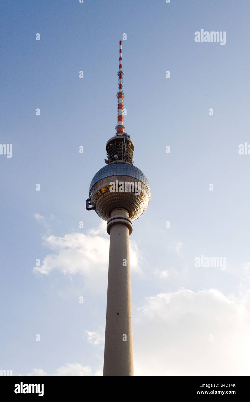 Television tower Fernsehturm Berlin Germany Stock Photo - Alamy