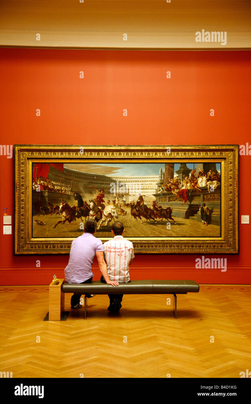 Aug 2008 - Machester Art Gallery on mosley street Manchester England UK Stock Photo