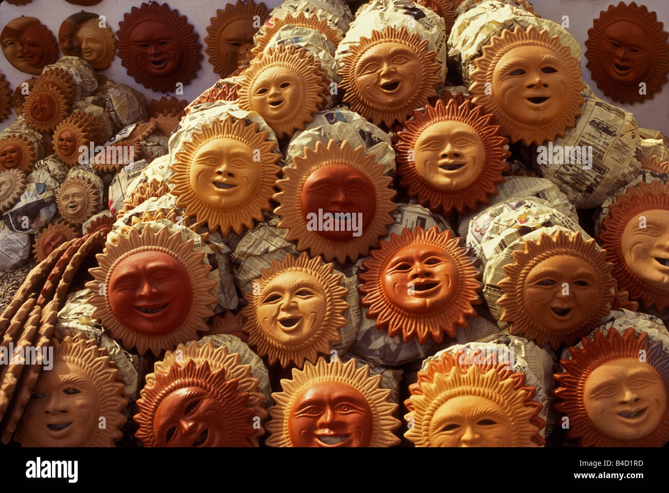 Pottery Sun Face Hi Res Stock Photography And Images Alamy