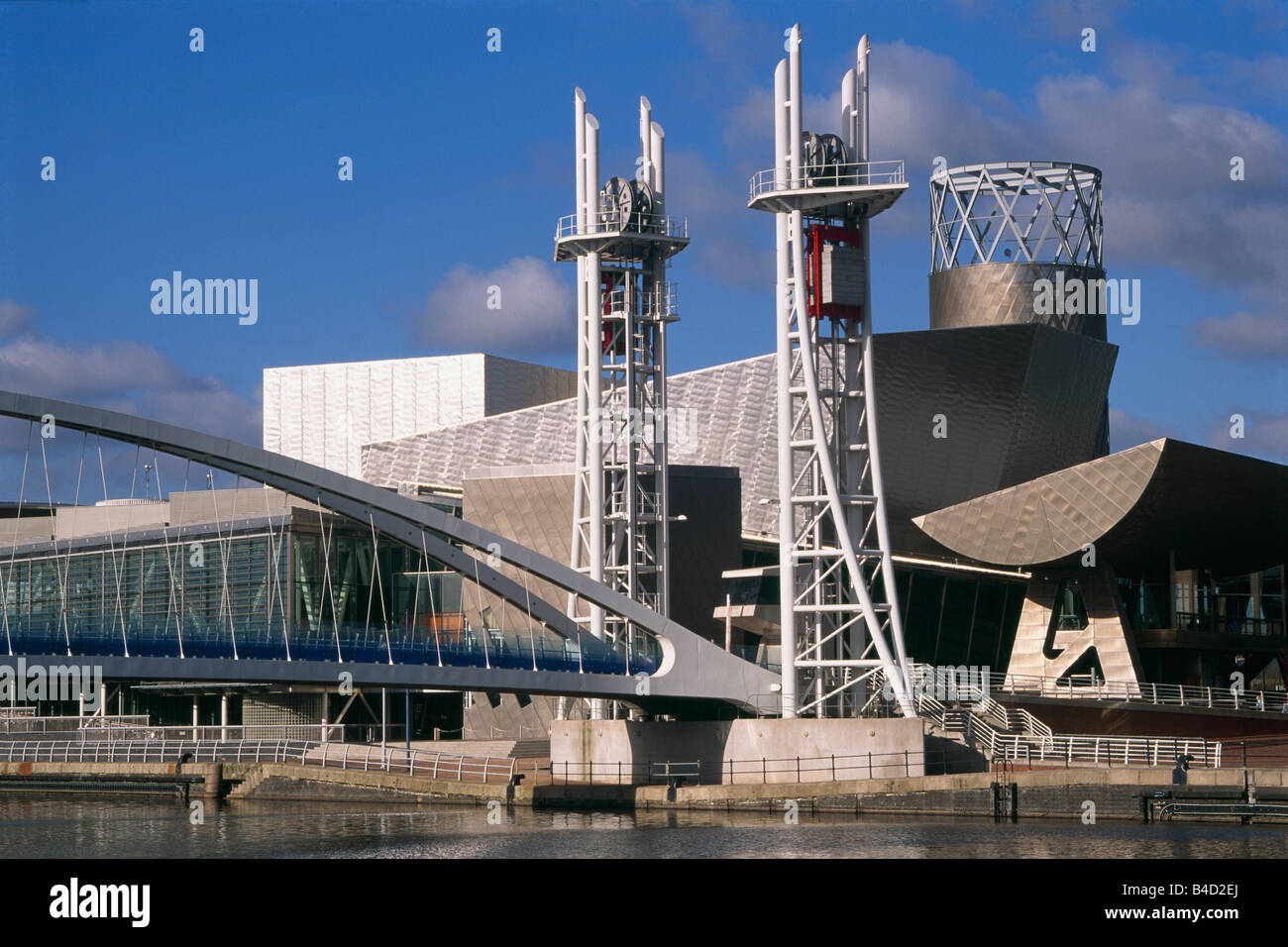 Lowry Centre, Art Gallery, Salford Quays, Manchester, England Stock Photo