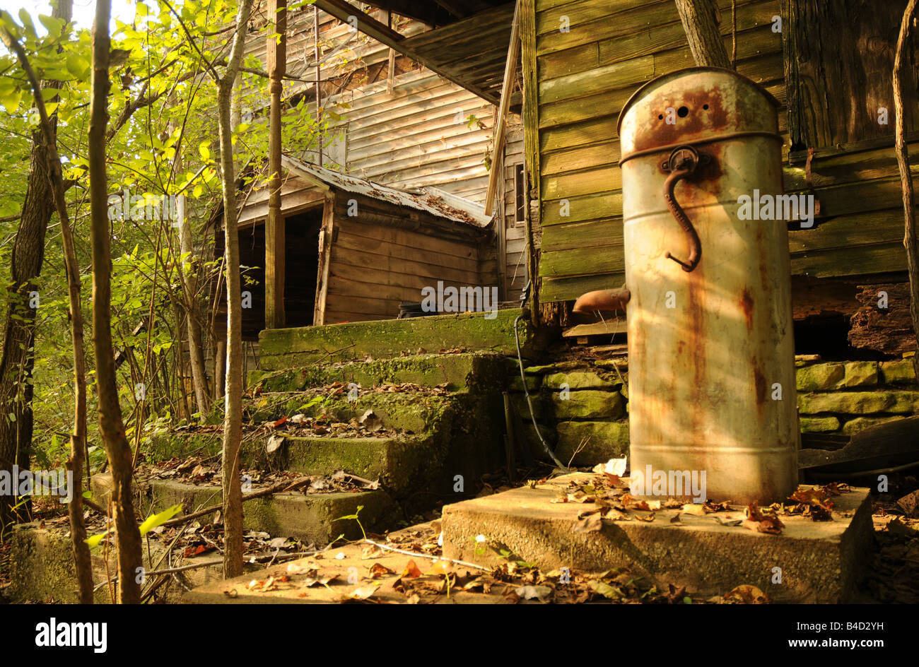 Chain pump on Illinois Farm Stock Photo Alamy