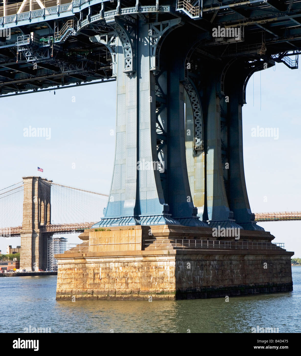 MANHATTAN BRIDGE, ACCESS, ARCHITECTURE, BRIDGE, BROOKLYN, BROOKLYN BRIDGE, CONNECTION, EAST