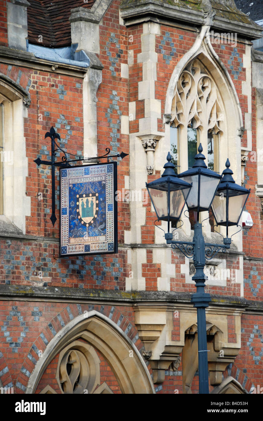 Town Hall in Berkhamsted High Street Hertfordshire England Stock Photo