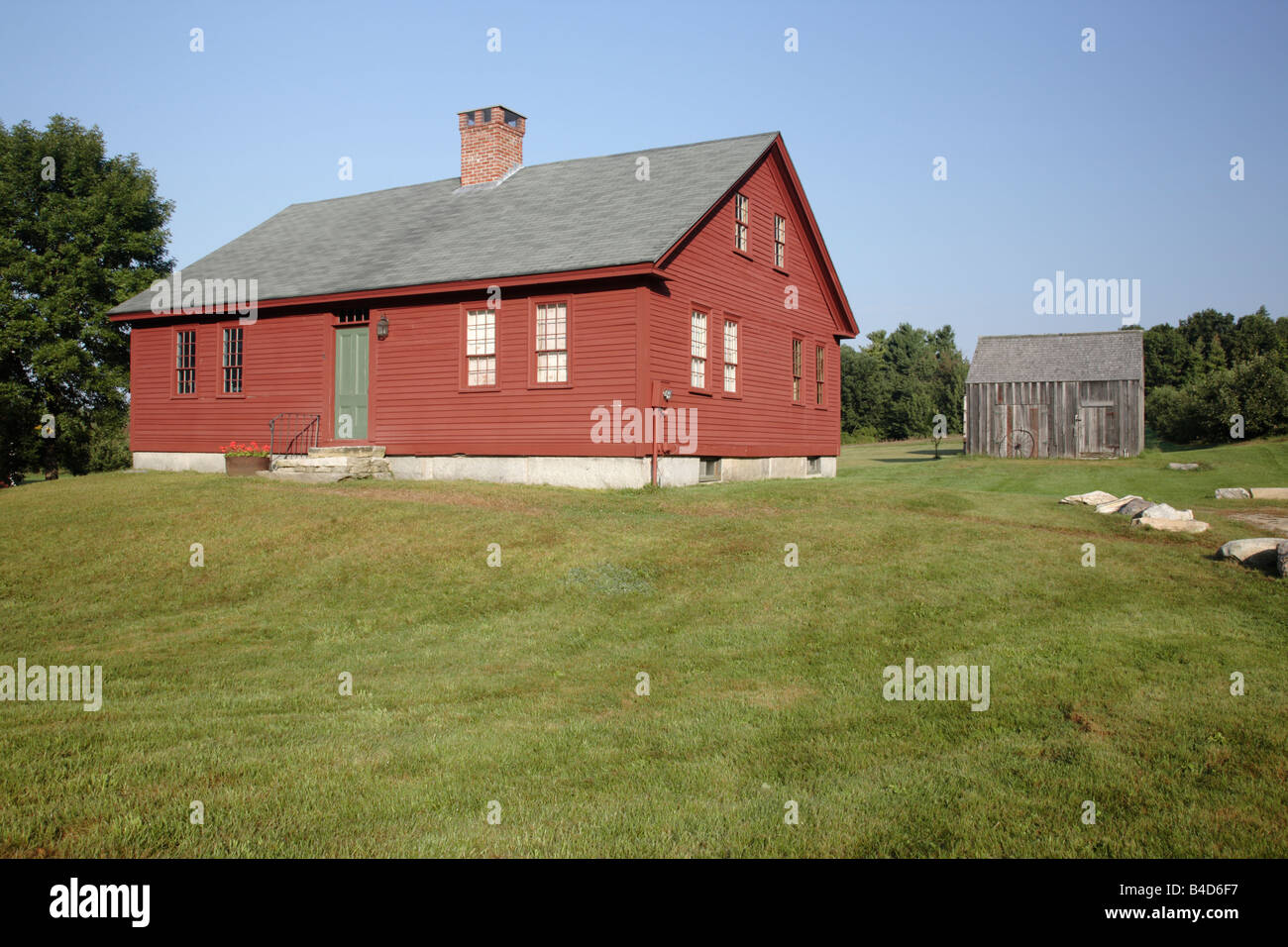 The Morrison House Museum circa 1760 in Londonderry New Hampshire USA which is part of scenic New England Stock Photo