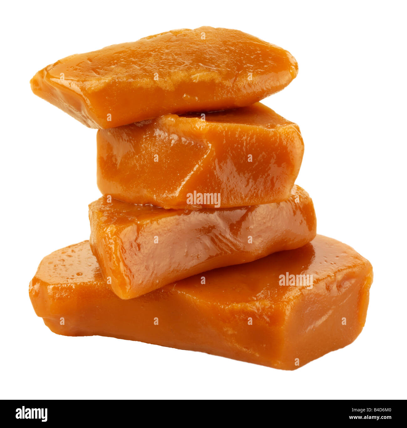 PIECES OF TOFFEE Stock Photo Alamy