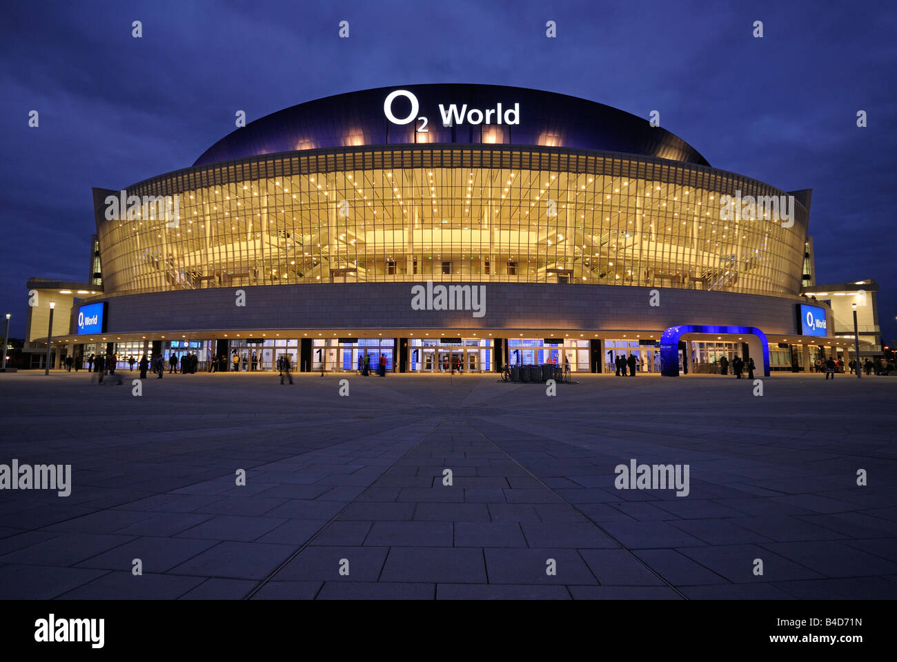 O2 World, O2 Arena of the Anschutz Entertainment Group, Berlin Friedrichshain, Germany, Europe. Stock Photo