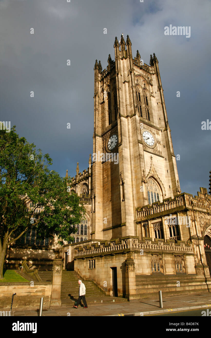 Aug 2008 - Manchester Cathedral Manchester England UK Stock Photo