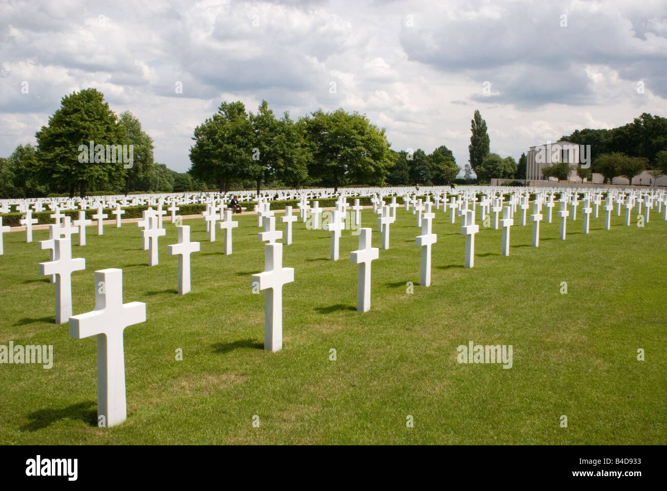 Maddingley Cemetery American war cemetery and memorial at madingley hi-res stock ...