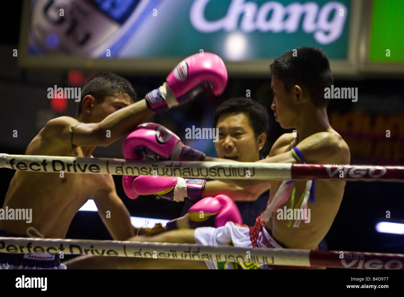 Thai Boxing Lumpinee Stadium Bangkok Thailand Stock Photo Alamy