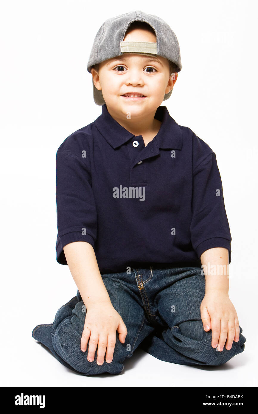 Boy wearing baseball cap hires stock photography and images Alamy