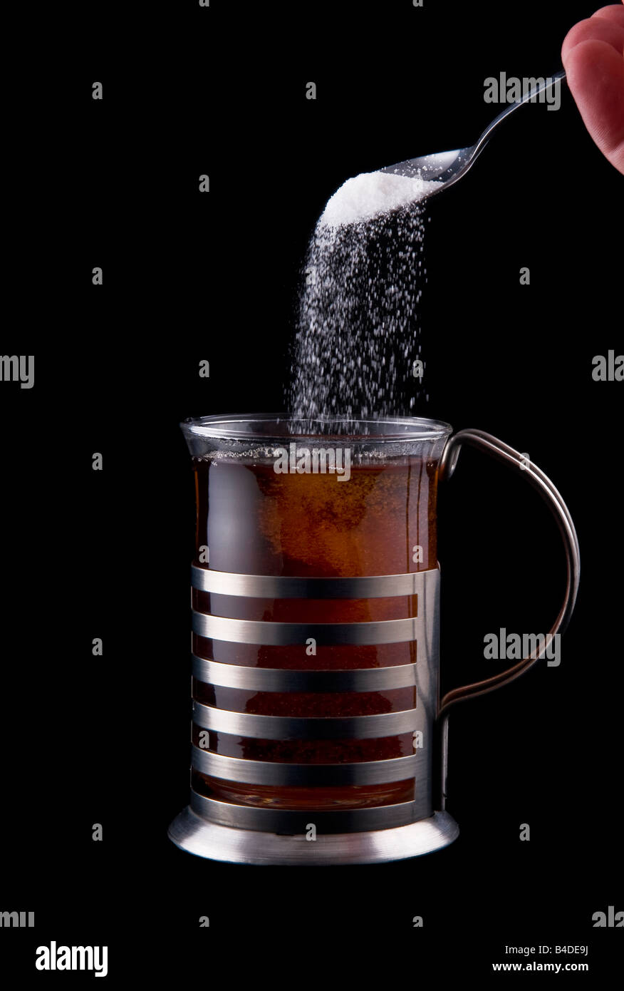 Tea with Sugar Stock Photo