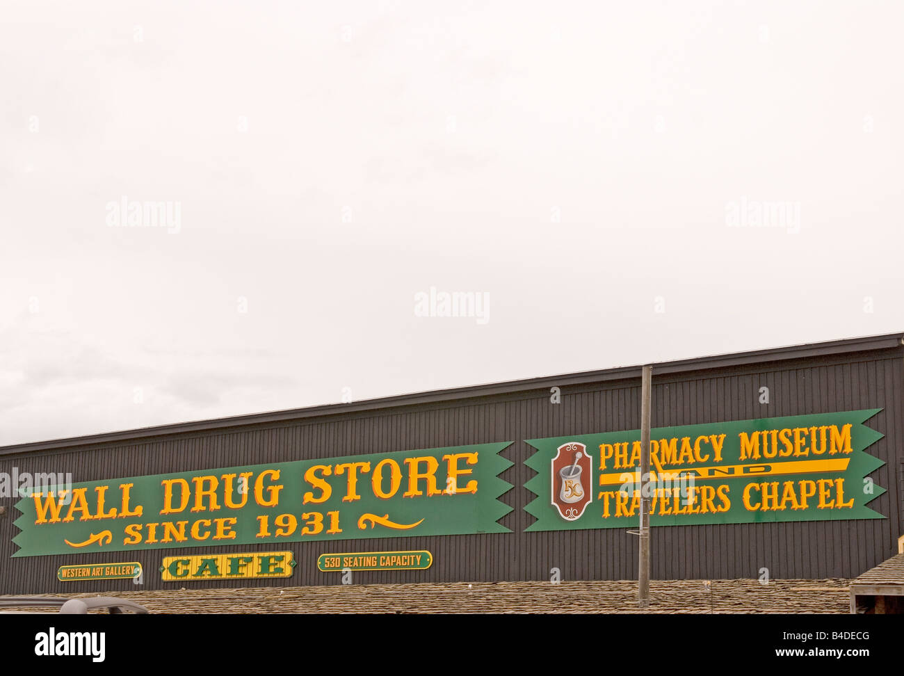 Wall Drug Store South Dakota USA Stock Photo