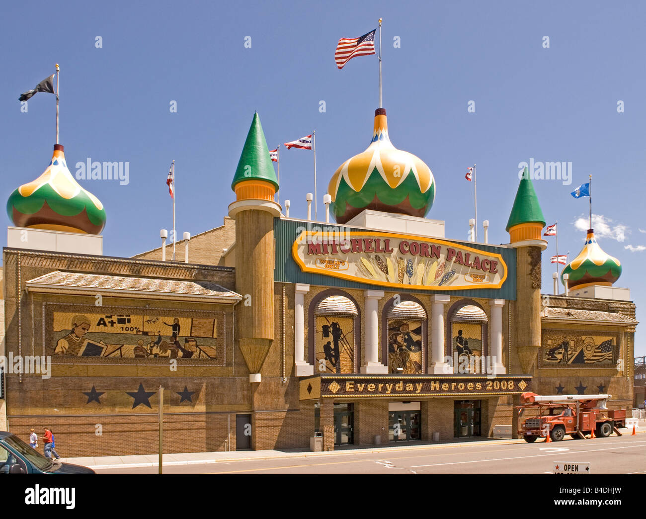Corn Palace, Mitchell South Dakota USA Stock Photo Alamy