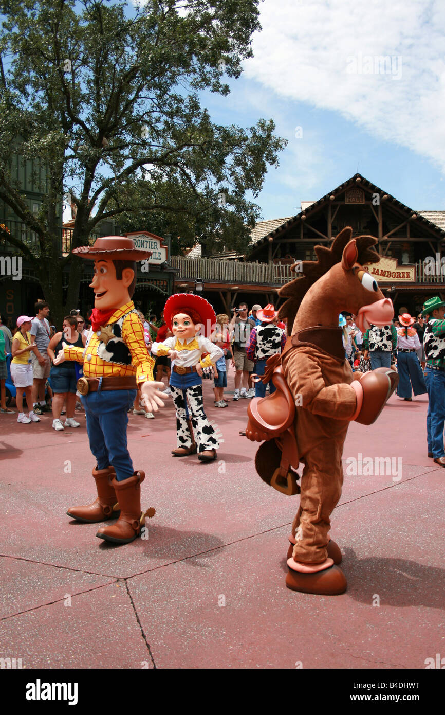 Toy Story Parade, Magic Kingdom, Walt Disney World, Florida, USA Stock Photo