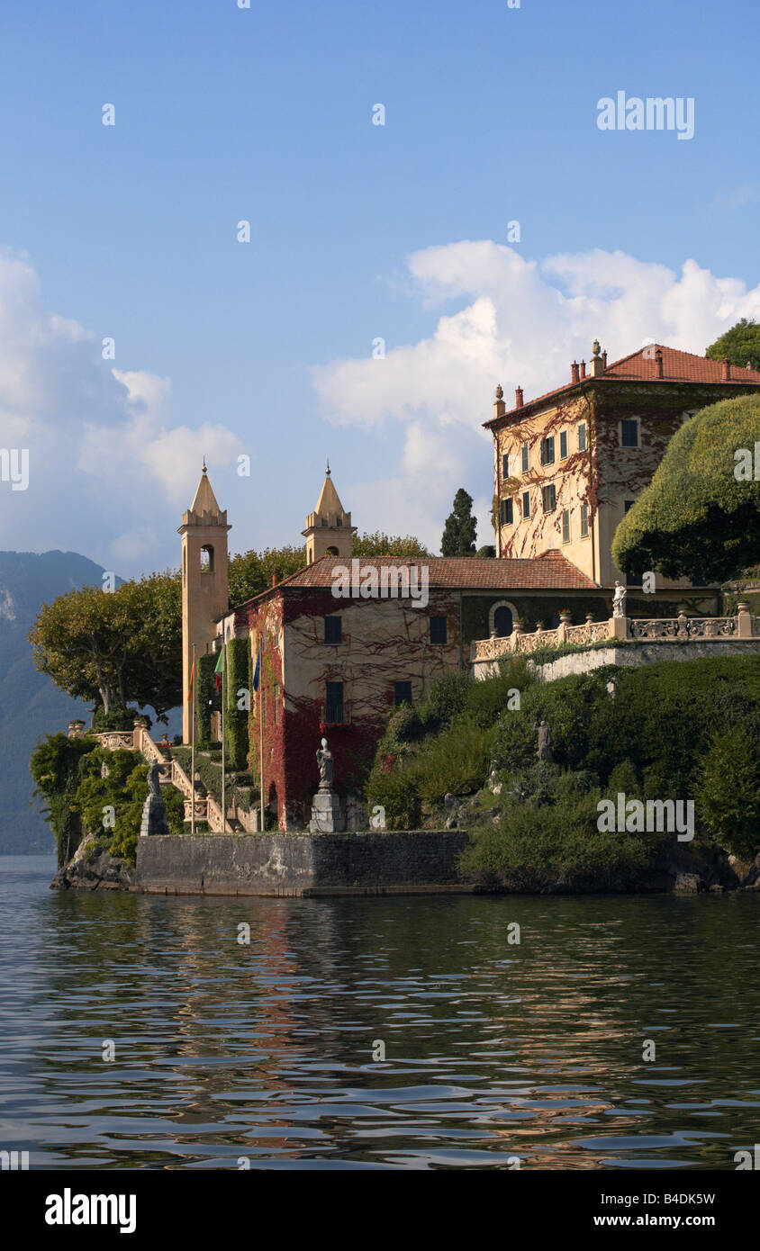 Villa del Balbianello Lake Como Lombardy Italy Stock Photo