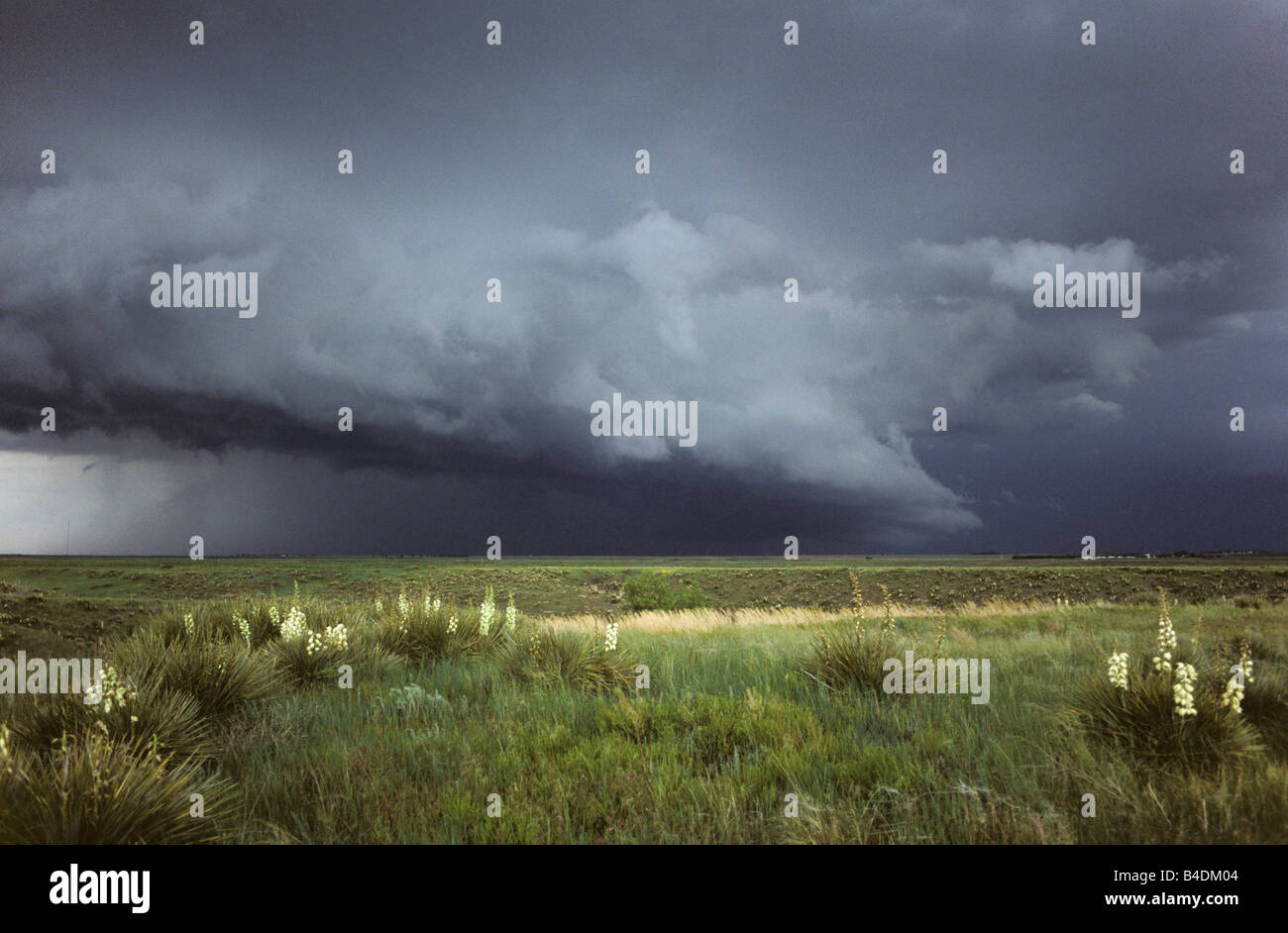 Severe thunderstorm near Nebraska Stock Photo Alamy