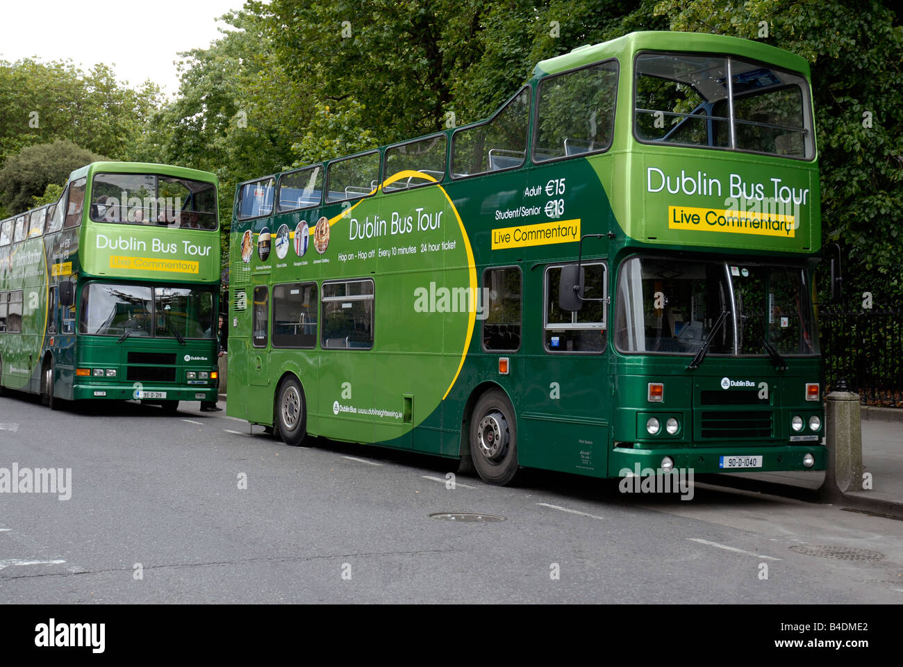 Dublin Bus Tour Dublin Ireland Stock Photo Alamy