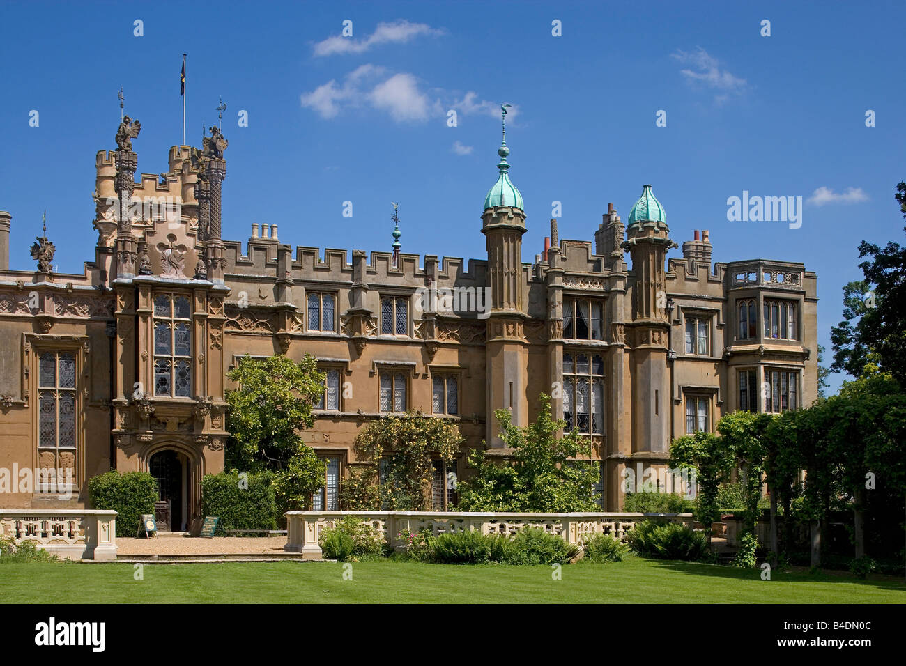 Knebworth House end of 15th century home of Bulwer Lytton Old Knebworth Hertfordshire Great
