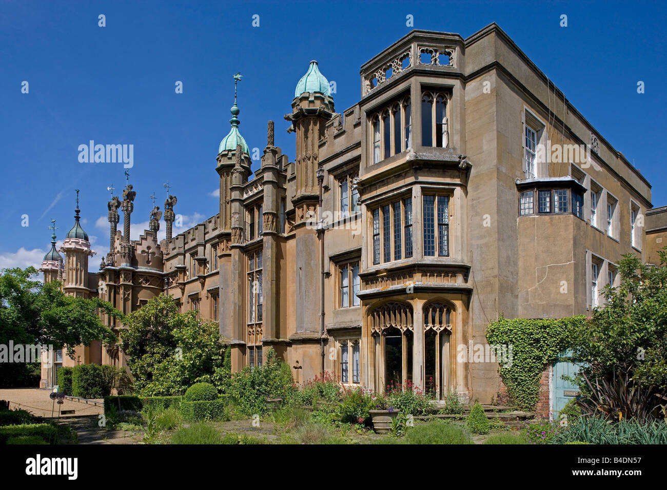 Knebworth House end of 15th century home of Bulwer Lytton Old Knebworth