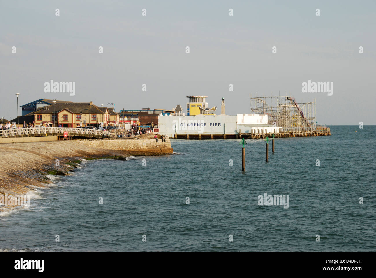 Clarence Pier Southsea Hampshire England Stock Photo Alamy