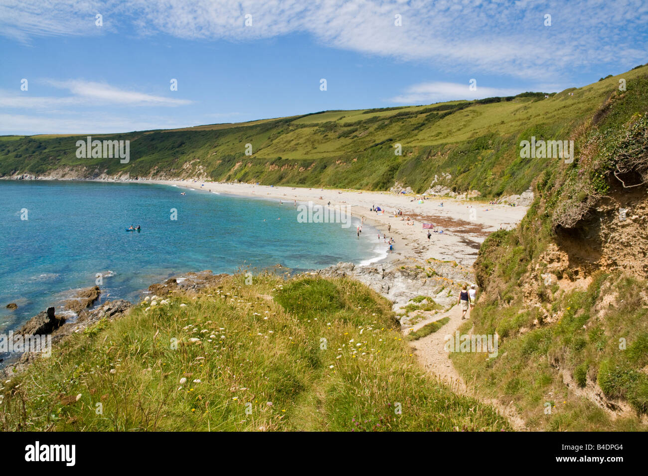 Vault Beach Cornwall UK Stock Photo Alamy