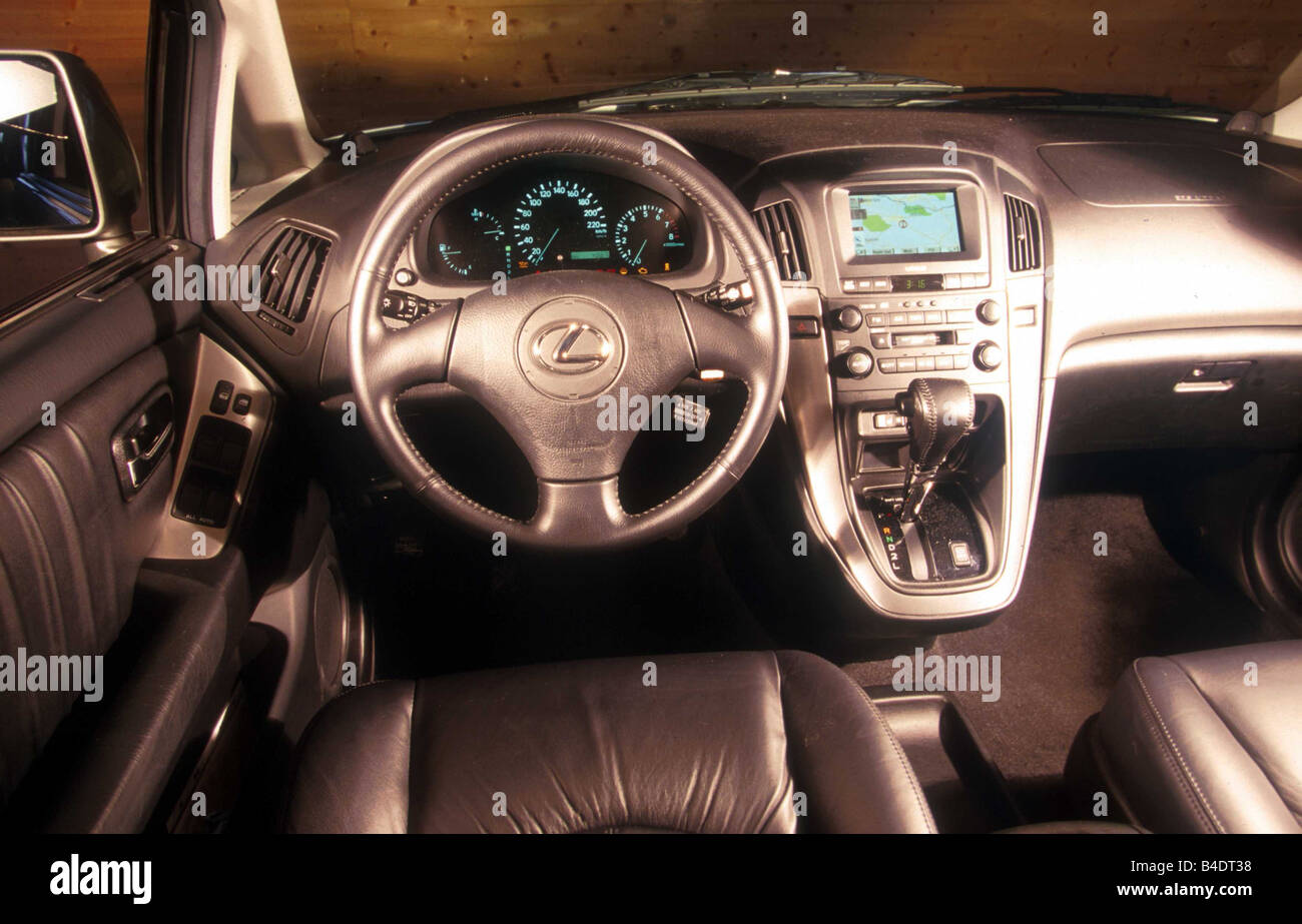 Car, Lexus RS 300, cross country vehicle, model year 2000-2002, silver ...
