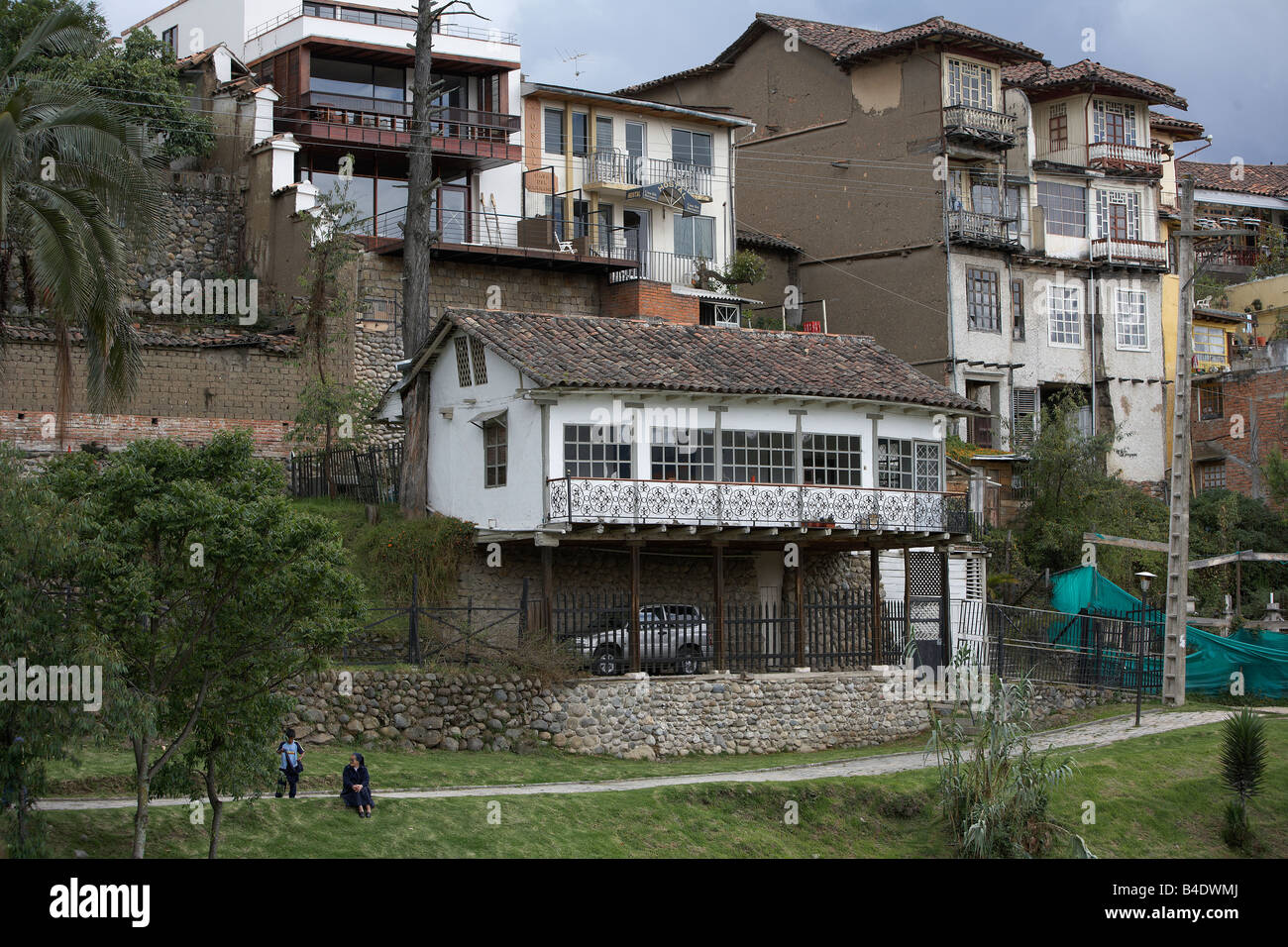 Homes, Quito Ecuador Stock Photo Alamy