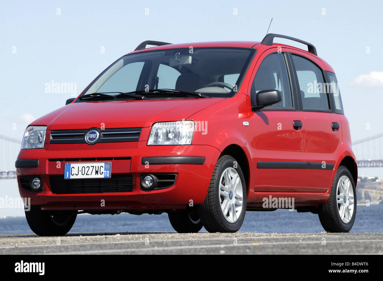 Car Fiat Panda Miniapprox S Limousine Model Year 03 Red Stock Photo Alamy