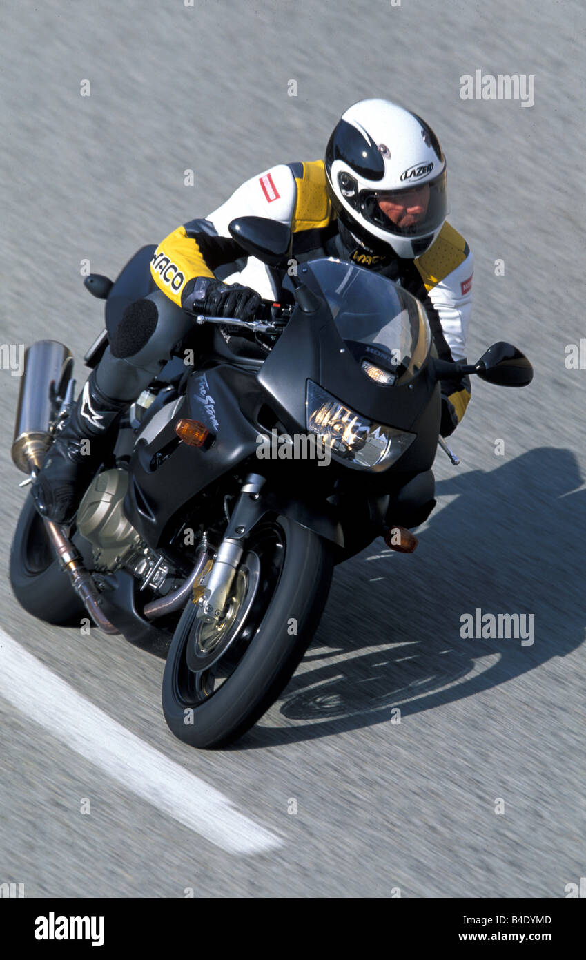 Engine Cycle Sports Motor Cycle Sporttourer Honda Vtr 1000 F Fire Stock Photo Alamy