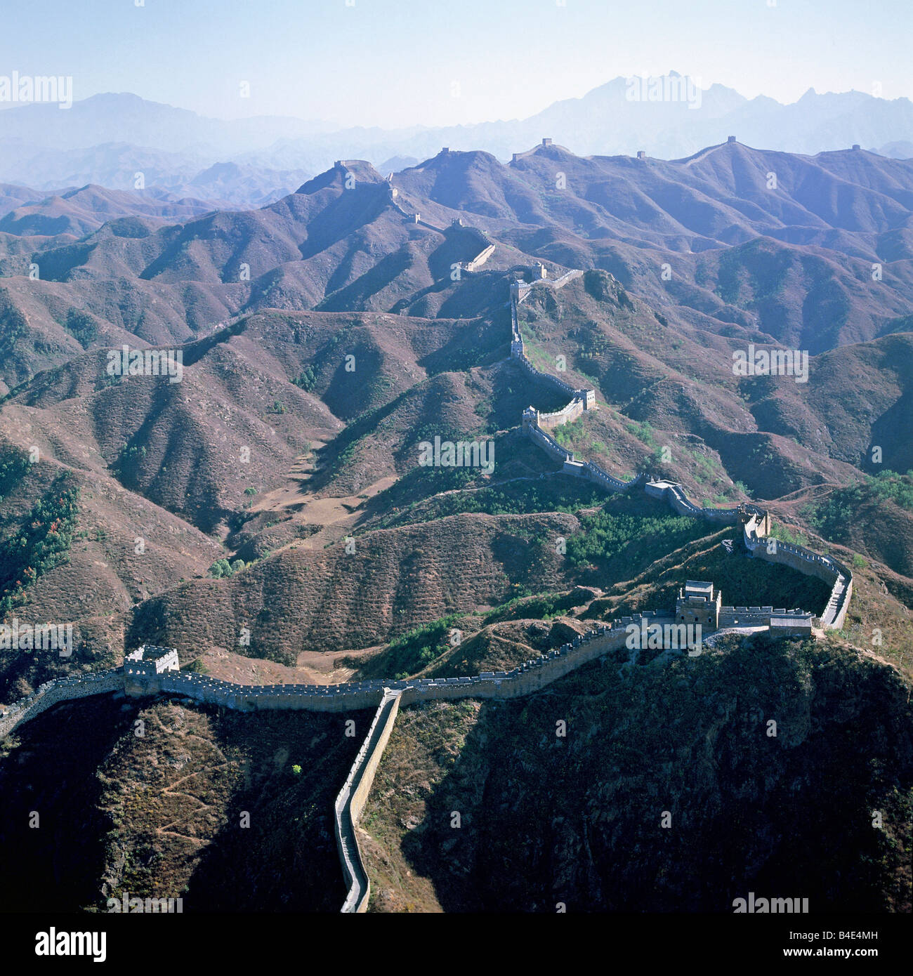 Aerial view great wall china hi-res stock photography and images - Page 3 -  Alamy