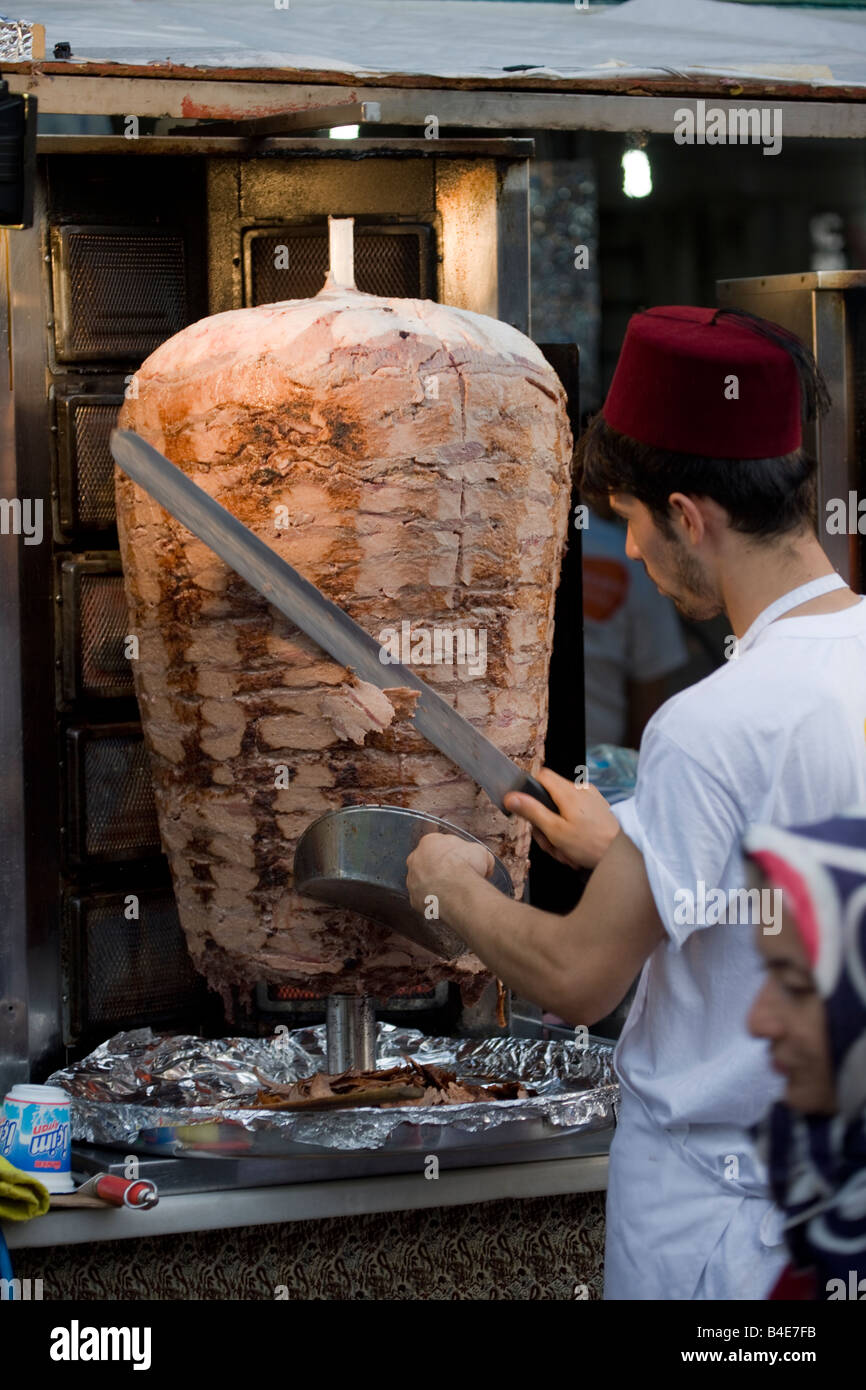 Döner Kebab Grill Istanbul Turkey Stock Photo - Alamy