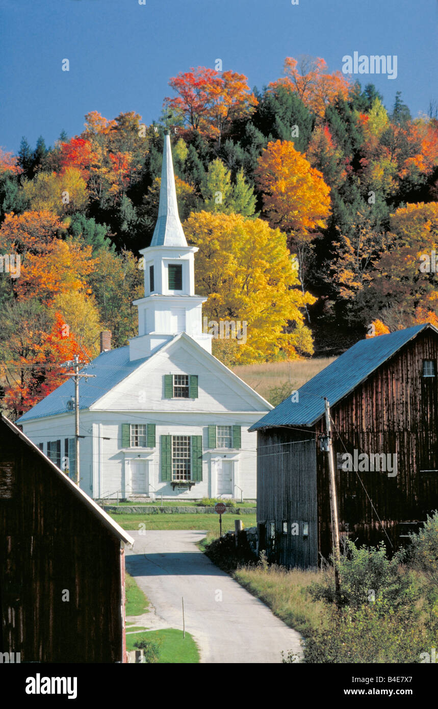 Waits River Vermont Stock Photo Alamy