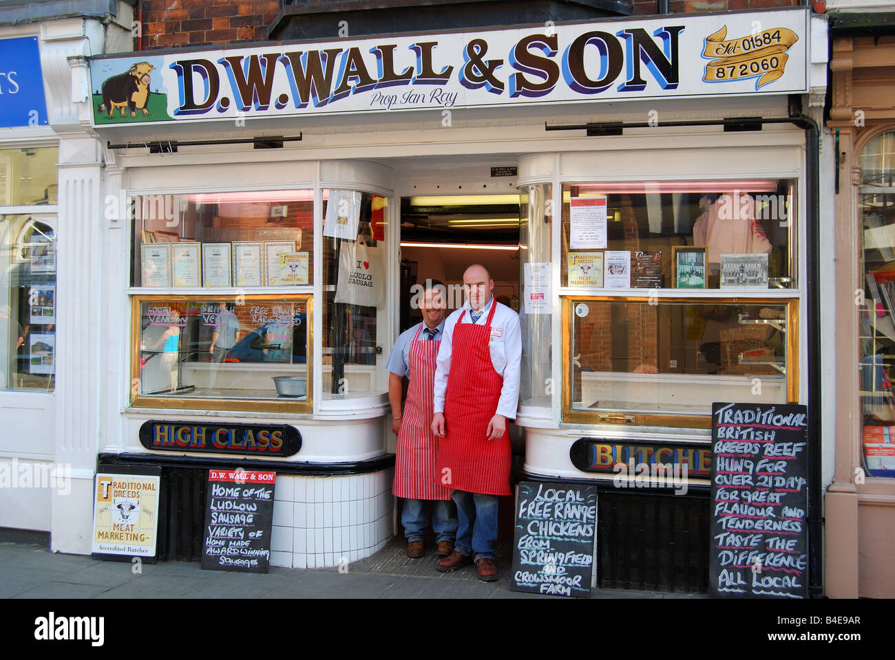High street butcher hires stock photography and images Alamy