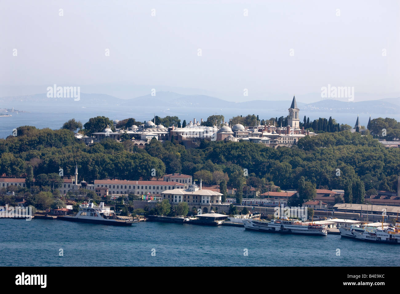 View to Topkapi Palace Istanbul Turkey Stock Photo
