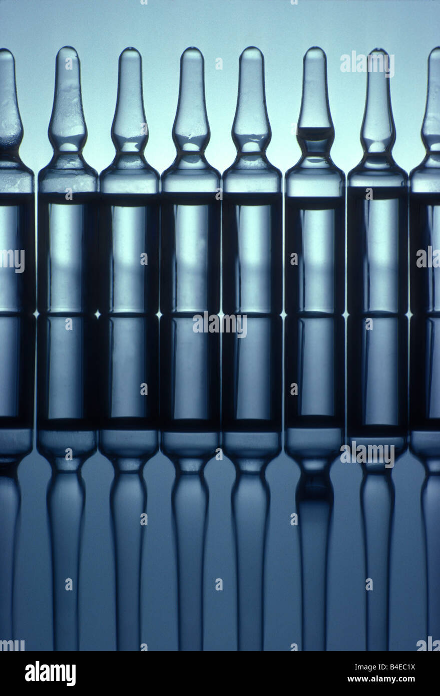 glass ampules science Stock Photo Alamy