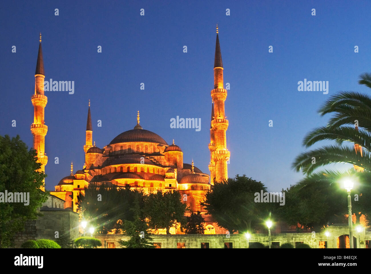 Blue Mosque( Sultan Ahmet Cami ), Istanbul, Turkey Stock Photo