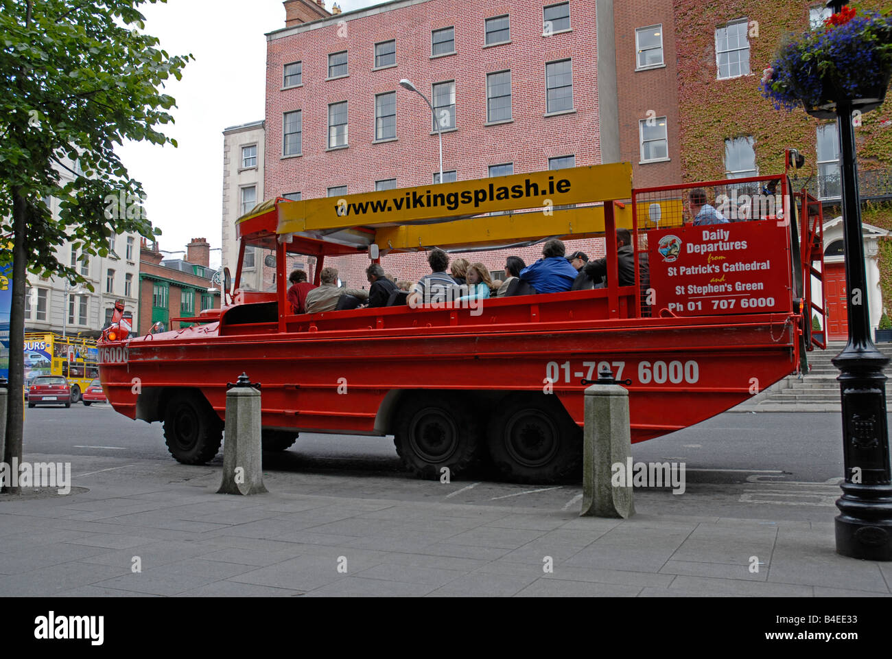 Viking Splash Tours in Dublin Ireland World War II amphibious vehicle