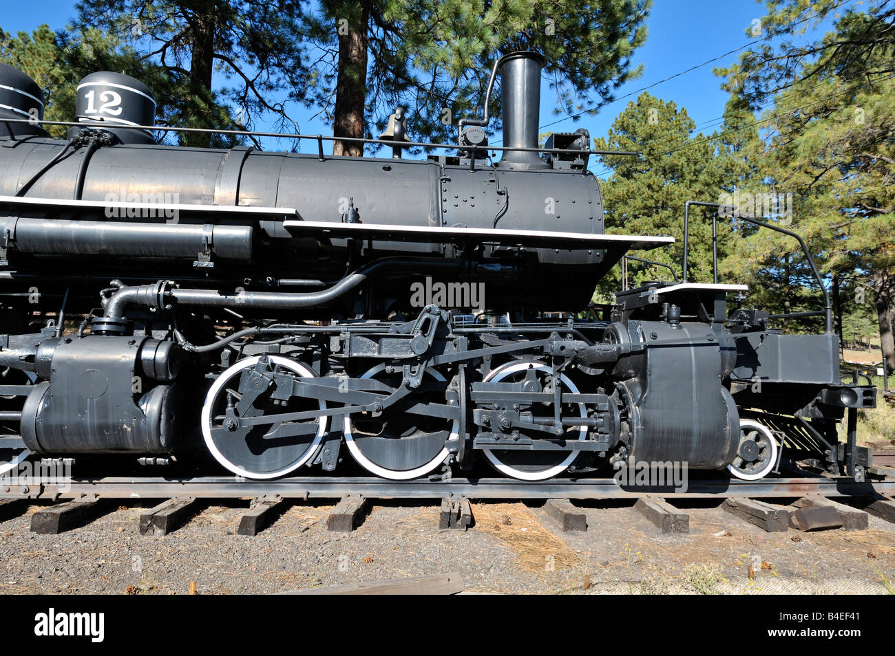 Southwest Lumber Mills 12 Baldwin 2662 Mallet; Arizona Historical