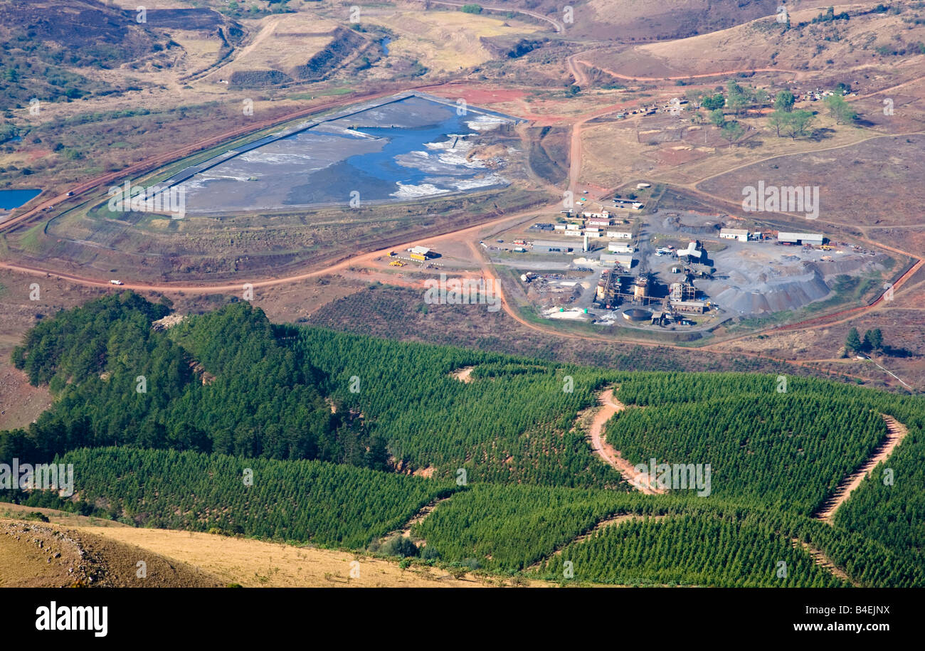 pilgrims rest goldmine Stock Photo Alamy