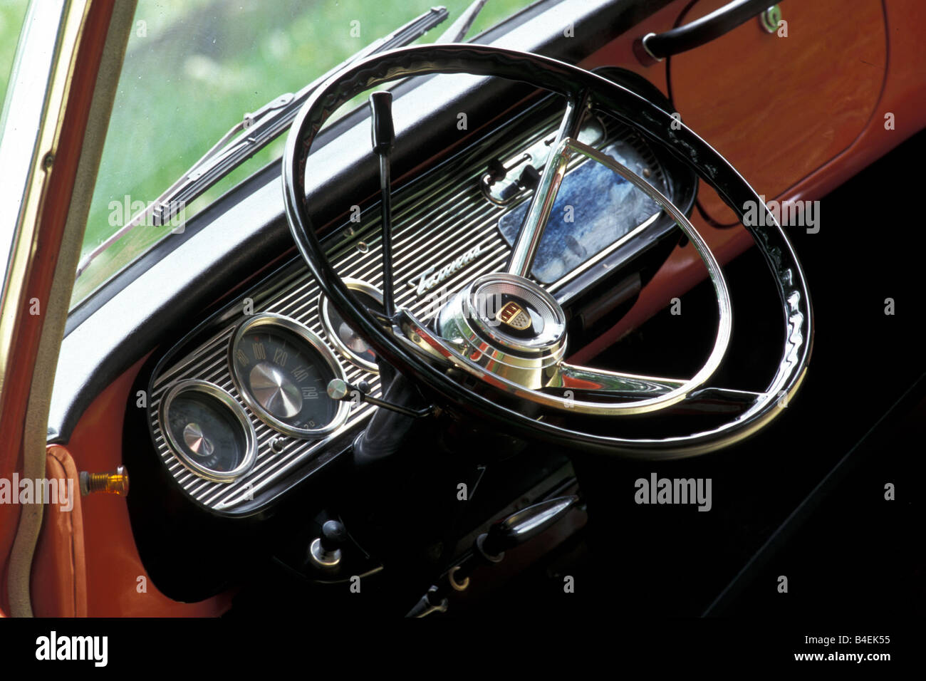 Car, Ford Taunus 17M P3, " bath tub ", red-white, model year 1960-1964,  vintage car, 1960s, sixties, detail, details, interior Stock Photo - Alamy