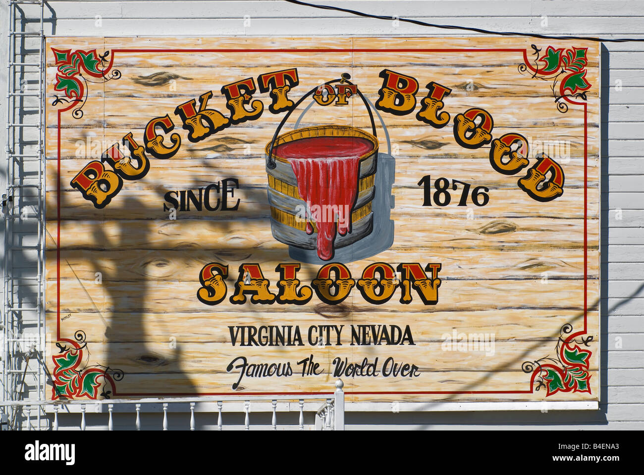 Bucket of blood saloon hi-res stock photography and images - Alamy