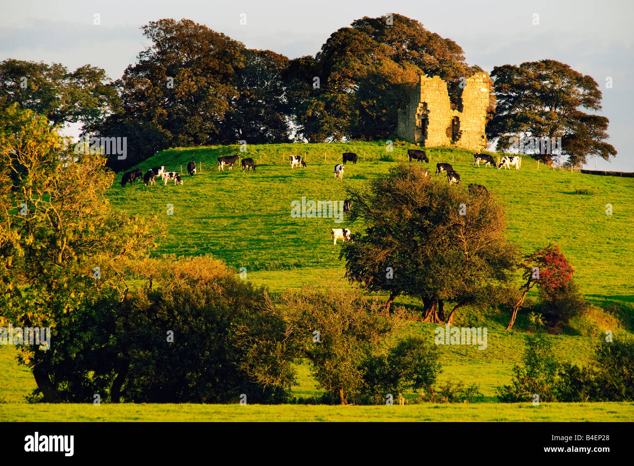 Greenhalgh Castle Garstang Lancashire Stock Photo Alamy