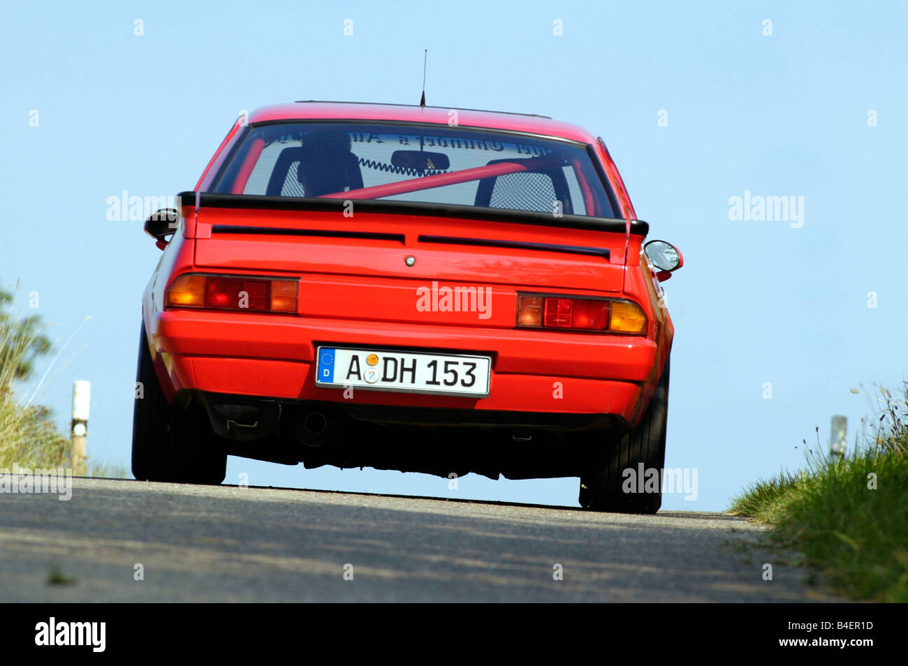 Car, Opel Manta B, Model Year 1983, Red, Coupé, Coupe, Old Car, 1980s ...