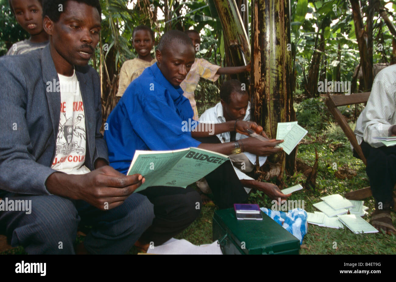 A community empowerment project at a village in Uganda Stock Photo Alamy