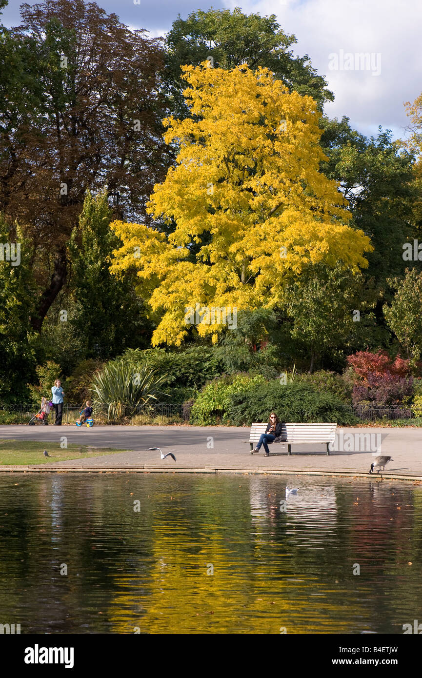 Regents Park London United Kingdom Stock