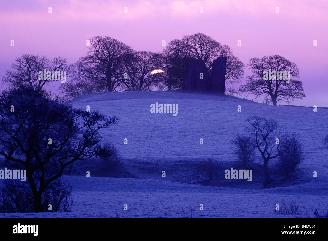 Greenhalgh Castle Garstang Lancashire Stock Photo Alamy