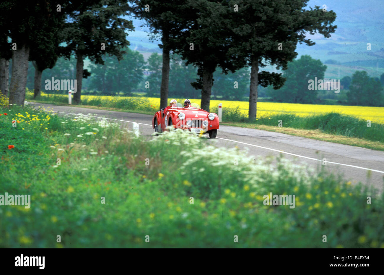Car, Mille Miglia 1996, events, event, race, vintage car Stock Photo